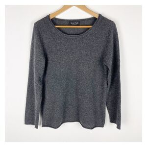 Claudia Nichole 100%‎ Cashmere Charcoal Sweater Large​​​​​